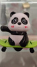 爱吃鱼上链发条熊猫动物造型玩具早教学爬婴幼儿儿童男女孩玩具新年礼物 实拍图
