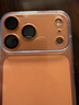 倍思【AR抗反射丨铝合金镜头全包】适用iPhone17Promax镜头膜苹果17promax镜头保护膜高清摄像头曙光橙 实拍图