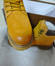骆驼（CAMEL）【王俊凯同款】马丁靴男新款百搭男士大黄靴户外徒步工装登山靴子 GE122W7757T 金黄色 (男款) 40 实拍图