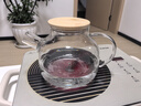 四季茶壶烧水壶高硼硅玻璃电凉水壶大容量升级加厚 四季茶壶1L（无底座） 实拍图