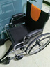 鱼跃 (yuwell)手动轮椅车H062折叠老人轻便免充气铝合金旅行手推代步 实拍图