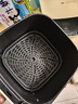九阳（Joyoung）免翻面 蒸汽嫩炸 0氟钛瓷烤盘 空气炸锅6L大容量家用实用蒸烤炸一体可视大视窗KL60-V585 实拍图