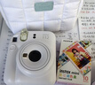 INSTAX富士instax立拍立得 一次成像相机 mini12精美礼盒 月光茉莉 含10张fafa花边相纸 实拍图