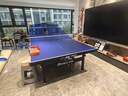 双鱼（DOUBLE FISH） 乒乓球桌室内可折叠移动式乒乓球台家用训练比赛标准乒乓球案子 226B球台+超级三代发球机 套装 实拍图