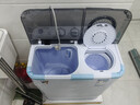 小鸭洗衣机半自动双桶双缸家用大容量小型租房宿舍波轮脱水甩干两用双杠省电老式强动力易操作以旧换新 8.5公斤 双缸 洗5.5+脱3.0 强劲电机全国联保 实拍图