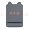 镭拓（Rantopad）TOTO猫耳朵 硅胶手腕托护腕鼠标垫 大号 -深灰 实拍图