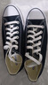 匡威（Converse）官方All Star经典帆布男女低帮休闲运动鞋黑色101001 101001/黑色 38 实拍图