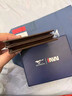七匹狼（SEPTWOLVES）男士钱包短款真皮牛皮钱夹加厚大容量男式软皮皮夹送男友老公爸爸 丝印狼标加厚啡色3A2923021-02C 实拍图