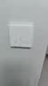 国际电工无线开关遥控家用照明灯双控220v远程子母遥控器免布线随意贴懒人 白色二开主开关*1+随意贴*1 实拍图