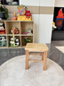 小匠材实木凳子家用客厅小凳子餐厅凳子加厚结实小木凳家用矮凳27高 实拍图