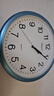 天王星（Telesonic）挂钟 客厅卧室时钟3D立体创意简约扫秒机芯石英钟表30cm 实拍图