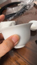京器丨京红运真裸价·冰种玉瓷三才盖碗陶瓷茶杯茶具白瓷泡茶器 实拍图