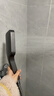 睦歌（MUGE）增压淋浴花洒喷头超强高压大出水通用接口洗澡手持莲蓬头三件套装 星空灰-单花洒 实拍图
