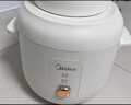 美的（Midea）电饭煲家用2L小型1-2人宿舍一人食小米粥煲汤蒸饭上蒸下煮一键煮饭智能保温迷你高颜值电饭锅JA202 实拍图