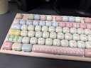 AKKO【粉色键鼠套装】猪猪派对有线/蓝牙/无线三模机械键盘女生高颜值可爱游戏键盘&安琪猫猫鼠标双模 实拍图