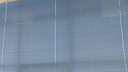 美尔耐免打孔百叶窗帘卧室卫生间浴室厕所防水铝合金厨房升降遮光帘6010 免钉【标准亮光】天蓝 1平方米 实拍图