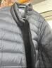 雪中飞秋冬新款男士立领轻薄羽绒服休闲短款鸭绒保暖羽绒服百搭 实拍图