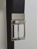 巴利（BALLY）男士腰带商务方扣双面腰带6307811黑色120cm新年礼物 实拍图