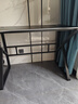 甄严选电脑桌台式电竞桌椅套装组合桌子办公家用桌学习桌书房书桌写字桌 【黑架+黑碳纤纹面】单桌100*60 实拍图