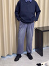 安踏男鞋运动鞋男春夏季男士软底网面透气跑步鞋休闲鞋皮面防水鞋子男 【热卖推荐款夏季新款男鞋】黑色 42.5 实拍图