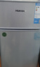 华宝小冰箱小型家用出租房用冷藏冷冻两用一级能效节能省电迷你宿舍寝室办公室二门电冰箱 【净化去味 一级能效】58L银色【全国联保】 实拍图