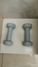 Keep哑铃女士男士健身家用彩色浸塑环保手铃亚铃全身塑形水蓝2kg*2 实拍图