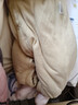 童泰（TONGTAI）婴儿连体衣冬季纯棉夹棉宝宝衣服新生儿连帽哈衣爬服黄色59cm 实拍图
