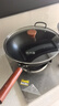炊大皇铁锅家用无涂层不锈炒锅燃气灶专用炒锅炒菜锅平底锅极铁锅34cm 实拍图