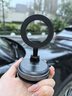 飞利浦（PHILIPS）车载手机支架汽车中控台真空磁吸吸附盘式导航通用特斯拉手机支架 实拍图