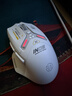英菲克（INPHIC）IN9 无线游戏鼠标 有线蓝牙三模鼠标 右手型rgb灯效csgo吃鸡lol电竞宏台式笔记本通用 12000DPI 灰 实拍图