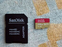 闪迪（SanDisk）128GB TF(MicroSD)内存卡 4K极速金卡A2 V30 U3行车记录仪 运动相机无人机 监控存储卡 读190MB/s 实拍图