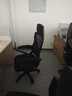锦汐 电脑椅家用办公椅子靠背人体工学椅学习转椅老板座椅游戏电竞椅 【二代升级款】黑框黑网 实拍图