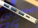 宏碁（acer）USB3.0分线器扩展坞 高速4口集线器HUB拓展坞 适用笔记本电脑转换器转接头延长线 Type-C供电1.5米 实拍图