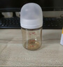 贝亲（Pigeon）玻璃奶瓶宽口径防胀气160ml S号奶嘴 1月+ AA186  实拍图