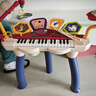 babycare儿童钢琴电子琴初学可弹奏多功能宝宝音乐玩具礼物蓝牙款炫酷灯光 实拍图
