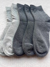 猫人6双男士袜子男【100%纯棉抑菌防臭】提花中筒袜吸汗透气商务袜 实拍图