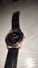 【网红爆款】商务腕表石英运动表休闲皮带男女手表 黑色 实拍图
