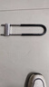 玻璃门锁U型锁锁具双门插锁玻璃锁推拉门长锁商铺u锁型室外U形锁 【经典款黑】350mm|3把钥匙 无规格 实拍图