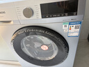 西门子（SIEMENS）iQ300 10KG大容量 全自动滚筒洗衣机自带烘干 洗烘一体 蒸汽除菌 热风清新 WN54A1X42W 国家补贴 实拍图