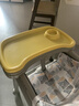 HUAERLE宝宝餐椅家用同款肯德基婴儿餐椅可调高度吃饭餐桌多功能学坐椅子 豪华款【黄色餐盘+坐垫+轮子】 实拍图