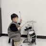 飒望【德国】架子鼓家用练习初学者入门3-10岁男女孩儿童玩具生日礼物 【黑色大号】5鼓带地通鼓耐用鼓膜 儿童玩具乐器架子鼓六一儿童节生日礼物 实拍图