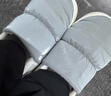 洁丽雅防水棉拖鞋男士秋冬季室内居家防滑保暖厚底踩屎感加绒全包棉鞋女 灰色【防水羽绒布，耐赃易清洗】 42-43 (适合41-42) 实拍图