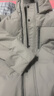雪中飞鹅绒羽绒服男士短款脱卸帽加厚保暖休闲商务秋冬外套男装180 实拍图
