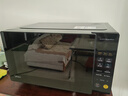 美的（Midea）家用变频微波炉平板式易清洁 800W微波速热 一键智能菜单 钻石背板 微晶面板加热20L（PM20M2） 实拍图