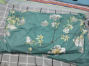 艾薇 A类枕头套纯棉家用全棉单人枕套一对枕芯套 清馨花园 48*74cm 实拍图