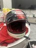 BELL复古头盔BULLITT布利特男女赛车骑行碳纤维安全四季摩托机车全盔 [普版]复古红白 XL码 实拍图