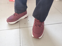 足力健【年货礼】老人鞋冬季加厚加绒雪地靴保暖鞋25932018J 女 酒红 39 实拍图