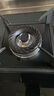 美的（Midea）【天然气】燃气灶双灶家用5.0KW大火力黑晶宽面板台嵌两用双灶 Q330 实拍图