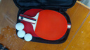 京东京造 入门级乒乓球拍学生成人比赛横直拍对拍套装含拍包三只球开学季 实拍图