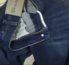 真维斯（Jeanswest）王一博代言牛仔裤男秋冬新款天丝舒适修身直筒高端潮牌休闲裤子男 深蓝【天丝常规】 36 码(2尺8) 【建议160-175斤】 实拍图